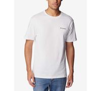 T-shirt Columbia CSC Basic Logo manica corta bianco logo nero - L