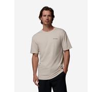 Columbia - CSC - T-shirt basic beige con logo-Neutro L