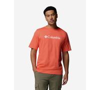 T-shirt Columbia CSC Basic Logo manica corta rosso brillante - S