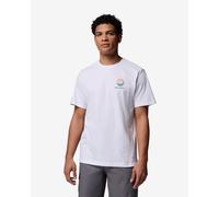 T-shirt Columbia Kettle River Outdoor manica corta bianco - M
