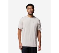 T-shirt Columbia Kwick Hike Back Graphic manica corta bianco verde - XXL