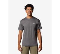 T-shirt Columbia Kwick Hike Back Graphic manica corta grigio ardesia - L