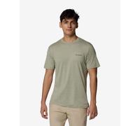 T-shirt Columbia Kwick Hike Back Graphic manica corta verde grigiastro - M