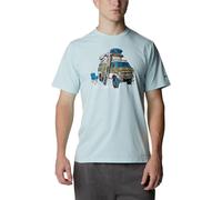 Columbia Sun Trek™ Graphic Short Sleeve T-shirt Blu S Uomo