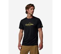 T-shirt Columbia Zero Rules Light Graphic Crew manica corta nero - S