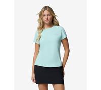 T-shirt Columbia Zero Rules Light manica corta azzurro turchese donna - S