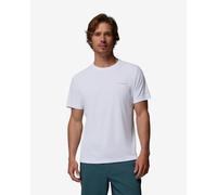 T-shirt Columbia Zero Rules Light manica corta bianco pulito - M