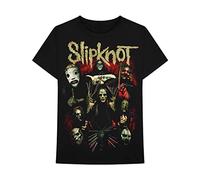 T Shirt Come Play Dying Print Slipknot - Medium