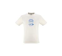 T shirt compagnie des guides chamonix logo beige homme