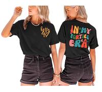 T-shirt compleanno da donna per 40 donne Hello 40 compleanno maglietta con motivo a cuore, Grigio A, M