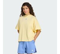T-shirt con 3 strisce Studio Boyfriend Almost Yellow XS