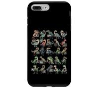 T-shirt con alfabeto dinosauro - ABC Dinosaurs Educational Custodia per iPhone 7 Plus/8 Plus