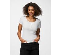 Pieces - Pckitte Ss Top Noos Bc Bianco - Abbigliamento S Bianco