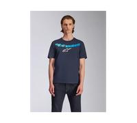 T-shirt con colletto Alpinestars CSF Blu NavyL Blu Navy