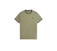 T-shirt con doppio profilo Fred Perry Vert 2XL