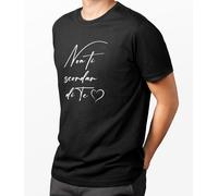 T-Shirt con Frase "Non ti scordar di te" TS7/N Maglietta uomo Regular Cotone