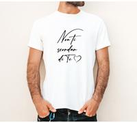 T-Shirt con Frase "Non ti scordar di te" TS7/N Maglietta uomo Regular Cotone