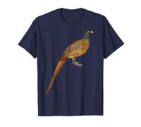 T-shirt con grafica a forma di uccello vintage Maglietta