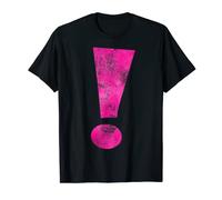 T-shirt con grafica a punto esclamativo Maglietta