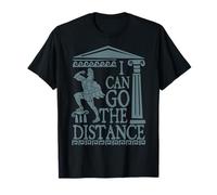 T-shirt con grafica artistica greca Disney Hercules Go The Distance Maglietta