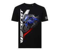 T-Shirt con Grafica AZ Graphishop Compatibile con BMW R 1300 RT Impulse TS-FM-191 (XL)