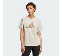 adidas sportswear - W ANIMAL T Beige - Abbigliamento XS Beige