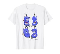 T-shirt con grafica Disney Aladdin Genie Expressions Maglietta