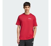 adidas Homme Novelty Bowl Graphic T-Shirt, Active Maroon, L