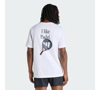 T-SHIRT CON GRAFICA PADEL CATEGORY White XS