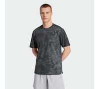 adidas - Training Power - T-shirt grigio grafico con stampa nera-Nero M