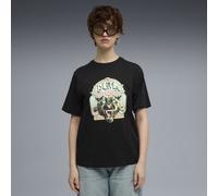 T-shirt con grafica PUMA Fest dal taglio morbido da donna, Abbigliamento, Nero, L L