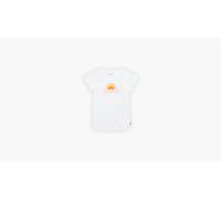 T shirt con grafica Rainbow Bianco / White Alyssum levi > clothing > kids
