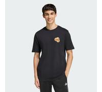 adidas performance - Snack - T-shirt nera con grafica con bubblegum-Nero L