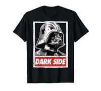 T-shirt con grafica Star Wars Darth Vader Dark Side Profile Maglietta