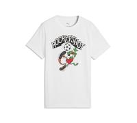 T-shirt con grafica Super PUMA per ragazzi, Accessori, Bianco, 15-16Y 15-16Y