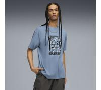 T-shirt con grafica SUPER PUMA World Tour dal taglio morbido da uomo, Abbigliamento, Cool Blu, XS XS