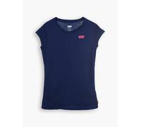 T shirt con logo Batwing bambini Blu / Medieval Blue levi > clothing > toddler > kids