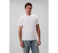 Calvin Klein SS Badge 30S Jersey Classic Tee Lv04Rc272G, Magliette Uomo, White (Bright White), XXL Plus