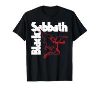 T-Shirt con Logo Black Sabbath Demon Maglietta, Uomo, Nero, 5XL
