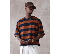 T-shirt con logo di Rodeo Drive di Beverly Hills, stile streetwear di lusso, stile estivo da club, t-shirt con etichetta di designer, moda casual, stile di vita urbano, motivo a righe retrò L,M,S,XL,X