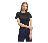 T-shirt con logo in pizzo Donna Guess - S