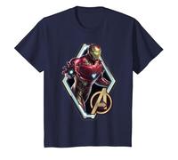 T-Shirt con Logo Iron Man dei Marvel Avengers Endgame Maglietta