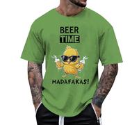 T Shirt con Maniche a Tre Quarti Personalizzate Termiche Aderenti Figlio Strass Strette Frasi Traforate sulle dei Lui Rosso Tecnico Montagna Golf Smeraldo Neri sulla Sweat