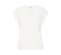 T-shirt con maniche a volant donna b.young Perl Blanc L