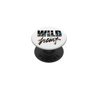 T-shirt con motivo floreale e cuore selvatico PopSockets PopGrip Adesivo