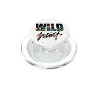 T-shirt con motivo floreale e cuore selvatico PopSockets PopGrip per MagSafe