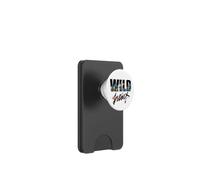 T-shirt con motivo floreale e cuore selvatico PopSockets PopWallet per MagSafe