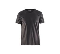 T-shirt con scollo a V Blaklader Gris M