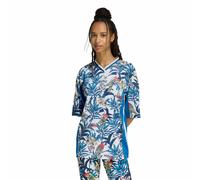 T-shirt con scollo a V stampato FARM RIO Multicolore S Floreale