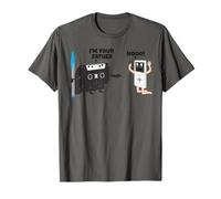 T-shirt con scritta "I am your father Maglietta